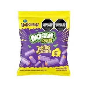 Bolsa Caramelos Mogul Extreme Acidos Tubitos Hechizados x100gr