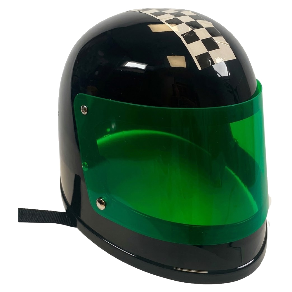 Casco de Carrera Negro x1u