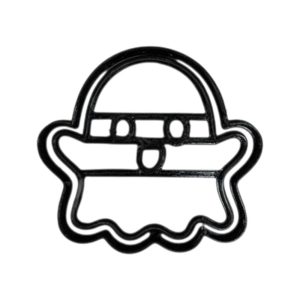 Cortante Marcador Fantasma Divertido Halloween x1