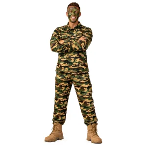 Disfraz Militar - Talle L Adulto
