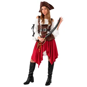 Disfraz Pirata Sadie Mujer - Talle M Adulto