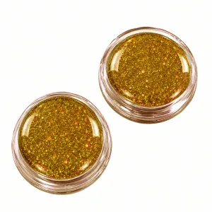 Maquillaje Pintafan Pastilla Metalizada Dorado x1 Unidad 2 Gramos