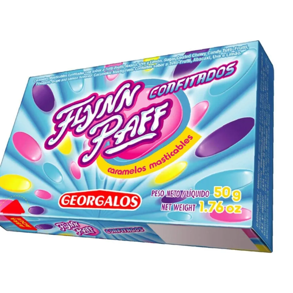 Caramelos Flynn Paff confitados 50 g.