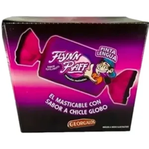 Caramelos pinta Flyn Paff tutti frutti 560 g.