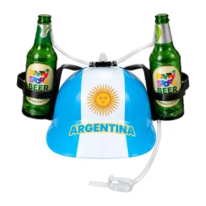 Casco Porta Bebidas ARGENTINO