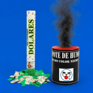 Lanzapapeles, Latas y Bengalas de Humo