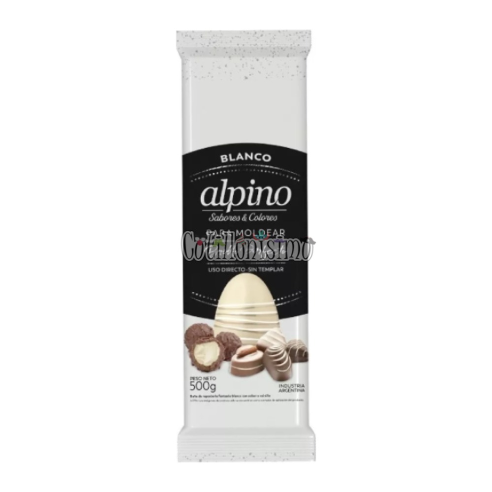 Chocolate ALPINO Tableta Blanco 500g