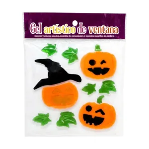 Gel Artístico de Ventana Halloween Modelos Surtidos