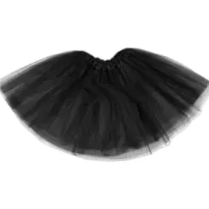Pollera Tutú LISA con Tul Color Negro