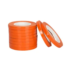 Rollo Cinta Ribbon para Globos Naranja Tornasolada x1u 10mts
