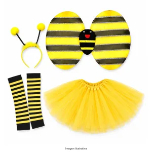 Kit Disfraz Abejita Infantil