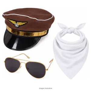 Kit Disfraz Aviador Adulto productos
