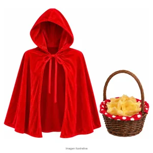 Kit Disfraz Caperucita Roja Adulta productos