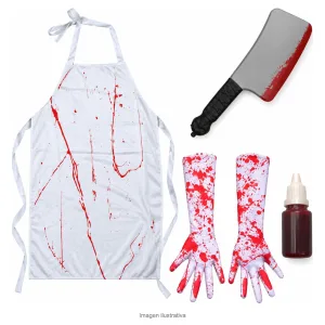 Kit Disfraz Carnicero Terror Adulto productos
