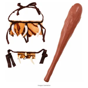 Kit Disfraz Cavernícola Adulto productos