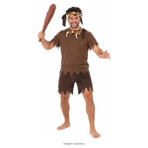 Kit Disfraz Cavernícola Adulto