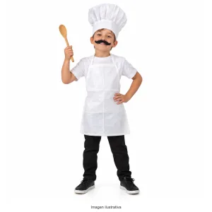 Kit Disfraz Cocinerito Infantil