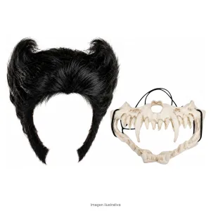 Kit Disfraz Hombre Lobo Adulto productos