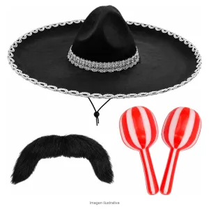 Kit Disfraz Mariachi Mexicano Adulto productos