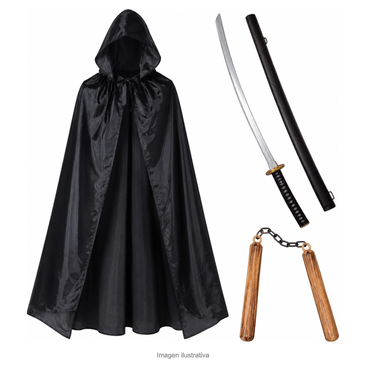 Kit Disfraz Ninja Adulto productos