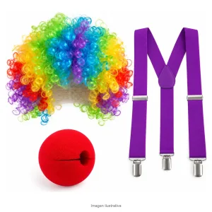 Kit Disfraz Payaso Adulto productos