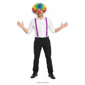 Kit Disfraz Payaso Adulto