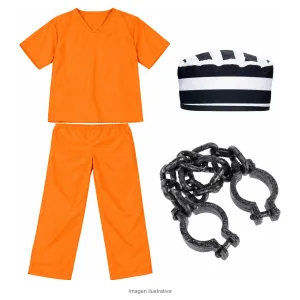 Kit Disfraz Preso Adulto productos