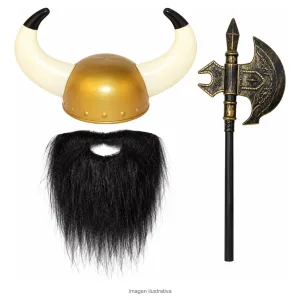 Kit Disfraz Vikingo Adulto productos