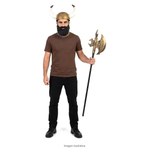 Kit Disfraz Vikingo Adulto - Imagen ilustrativa