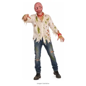 Kit Disfraz Zombie Adulto