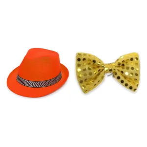 Alternative view of Kit Tanguero 10 Sombreros Bahiano 10 Moños Lentejuela