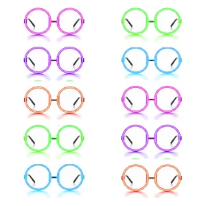 Pack X10 Anteojo Lennon Neón Colores Surtidos