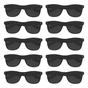 Pack X10 Anteojo Way Liso Negro